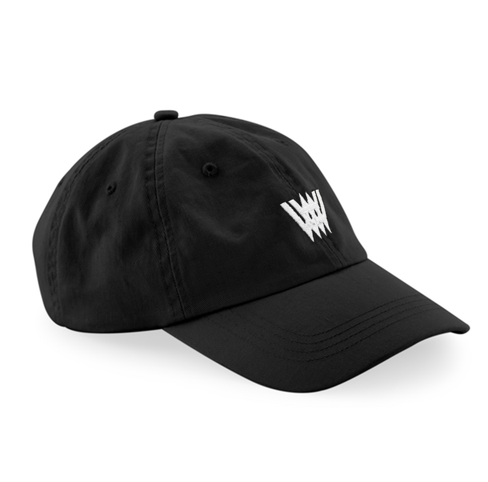 Black caps logo shop