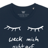 Oversized Schlafshirt "Weck mich nicht auf"