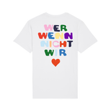 Oversized T-Shirt "Wer wenn nicht wir"