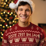 Crewmas Pullover "Beste Zeit im Jahr"