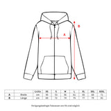 Zip-Hoodie "Das letzte Mal am Meer"