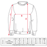 Crewneck Sweater "Leben wie ein Feuerwerk"