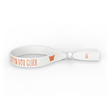 Stoffarmband "Besoffen vor Glück"