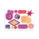 Stickerset Setliste 2025