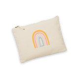 Regenbogen Accessoire Tasche - Natur